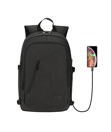 15.6＂ Laptop Backpack with USB Charing Port