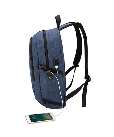 15.6＂ Laptop Backpack with USB Charing Port