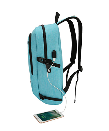 15.6＂ Laptop Backpack with USB Charing Port