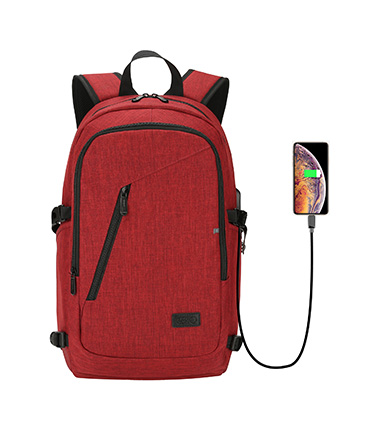 15.6＂ Laptop Backpack with USB Charing Port